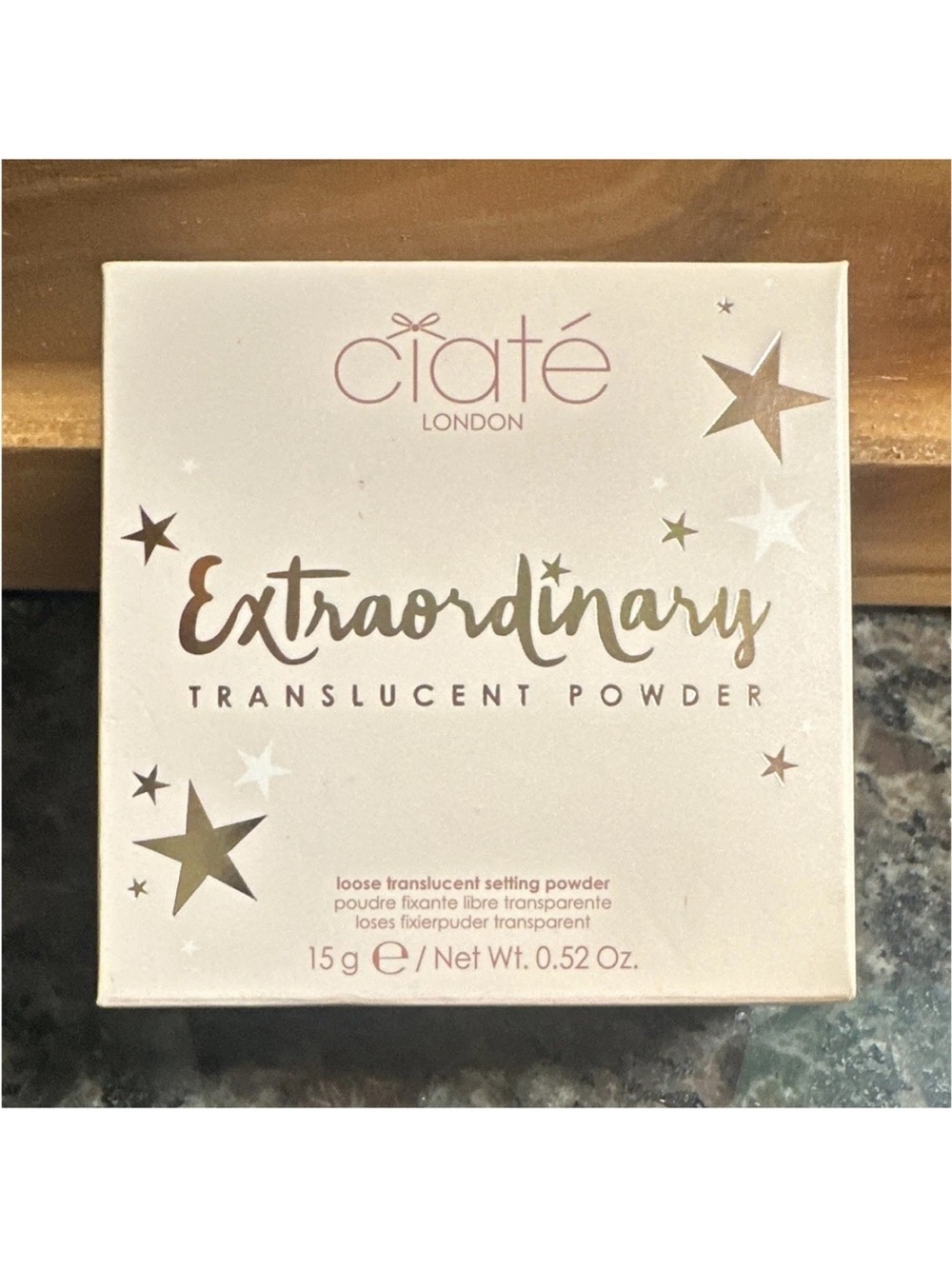 Ciaté London Extraordinary Translucent Loose Setting Powder, Translucent 0.52 oz
